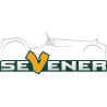 Sticker logo Sevener blanc